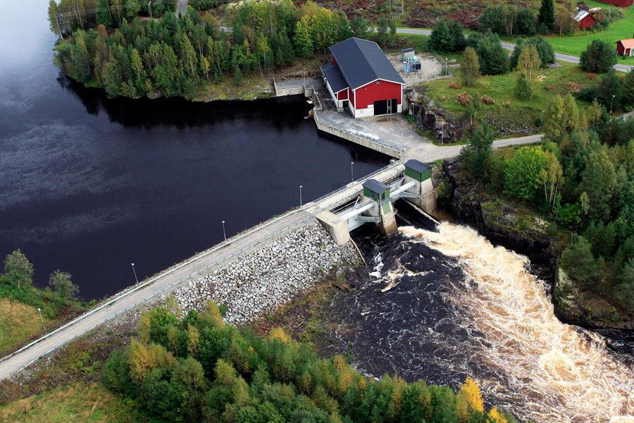 Gidböle hydropower plant