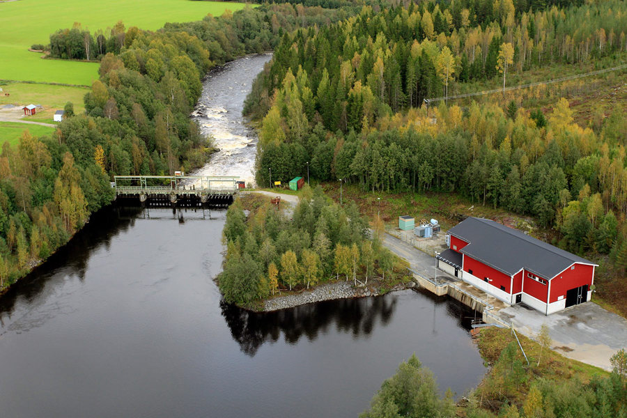 Gideå hydropower plant