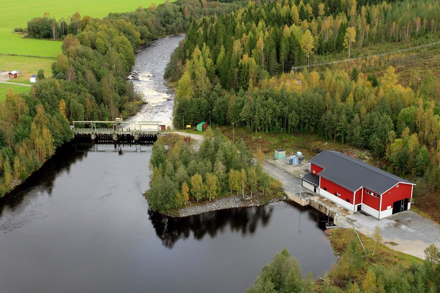 Gideå hydropower plant