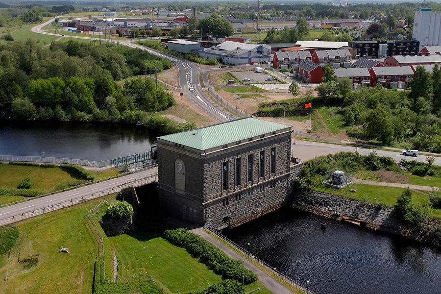 Laholm hydropower plant