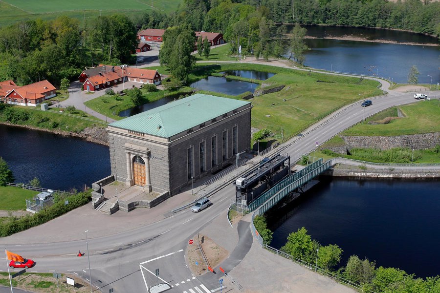 Laholm hydropower plant