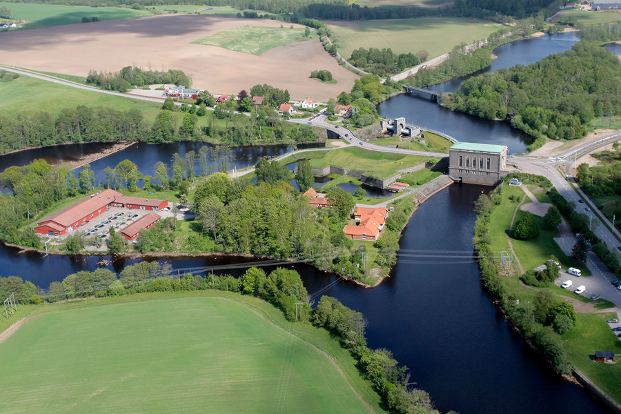 Laholm hydropower plant