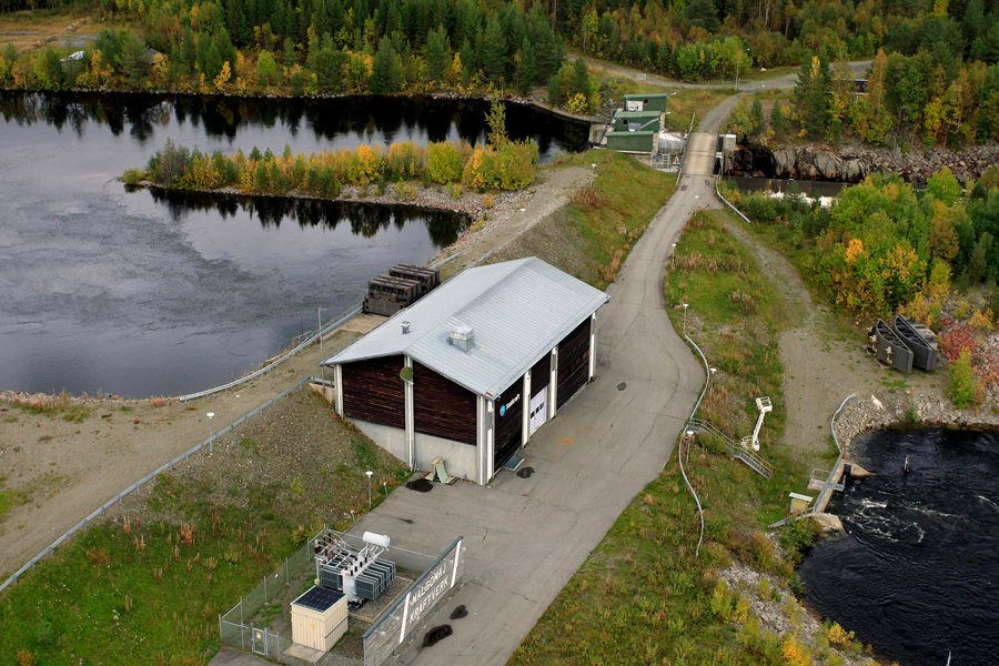 Malgomaj hydropower plant